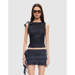 Lioness Rendezvous Top in Onyx Polka